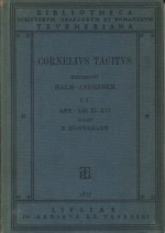 Libri qui supersunt, tom I, fasc II, Libri ab excessu Divi Augusti XI-XVI - Tacitus, Carolus Halm, Georgium Andresen