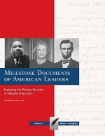 Milestone Documents of American Leaders-Volume 4 - Paul Finkelman, James Percoco