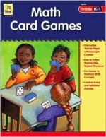 Math Card Games, Grades K-1 - Claire Piddock