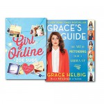 Grace Guide Girl Online 2 Books Collection Set, YouTube Fans, (Grace's Guide: The Art of Pretending to be a Grown-Up and [Hardcover] Girl Online) - Zoe Sugg (aka Zoella), Grace Helbig