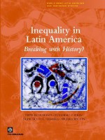 Inequality in Latin America: Breaking with History? (Latin America and Caribbean Studies) - David de Ferranti, Michael Walton, Francisco H.G. Ferreira