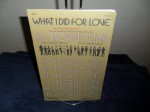 What I Did For Love (from A Chorus Line for S.A.T.B. piano accompaniment, chords) - Marvin Hamlisch, Edward Kleban, Harry Simeone