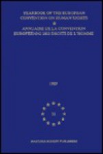 Yearbook of the European Convention on Human Rights, 1989 - Council of Europe/Conseil de L'Europe