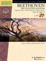 Beethoven - Six Selected Sonatas: Opus 10, Nos. 1 and 2, Opus 14, Nos. 1 and 2, Opus 78, Opus 79 (Hal Leonard Piano Library: Schirmer Performance Editions) - Robert Taub