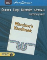 Holt Handbook: Intro. Course (Grade 6) - John E. Warriner