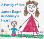 A Family of Two: James Began in Mommy's Heart (Single Mothers by Choice - The Happy Family Children's book collection) - Elizabeth Reed