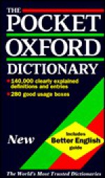 The Pocket Oxford Dictionary of Current English - Della Thompson