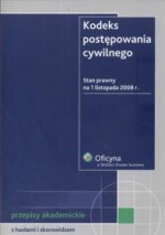 Kodeks postępowania cywilnego /Przepisy akademickie - Małgorzata Buczna