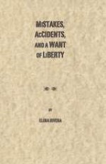 Mistakes, Accidents and a Want of Liberty - Eléna Rivera