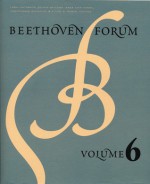 Beethoven Forum, Volume 6 - Beethoven Forum, Glenn Stanley, Elaine Sisman