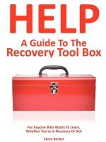 A Guide to the Recovery Toolbox - Steve Becker