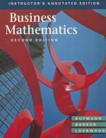 Business Mathematics - Richard N. Aufmann, Joanne S. Lockwood, Vernon C. Barker