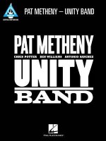 Pat Metheny: Unity Band (Guitar Recorded Versions) - Pat Metheny, Chris Potter, Ben Williams, Antonio Sanchez