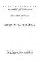 Kolonizacja sullańska - Aleksander Krawczuk