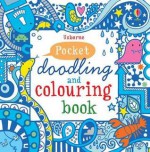 Little Doodling and Colouring Book: Blue Book - Non Figg