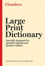 Chambers Large Print Dictionary - Chambers