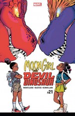 Moon Girl and Devil Dinosaur (2015-) #21 - Brandon Montclare, Natacha Bustos