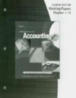 Working Papers for Gilbertson/Lehman's Fundamentals of Accounting: Course 1 - Claudia B. Gilbertson, Mark W. Lehman