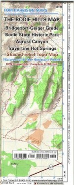 Bodie Hills Map, the - Tom Harrison