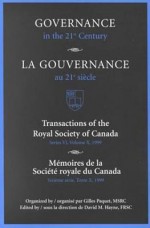 Governance in the 21st Century / Gouvernance Au 21e Si?cle - David M. Hayne