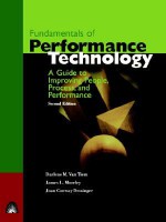 Fundamentals of Performance Technology: A Guide to Improving People, Process, and Performance - Tiem Van Tiem, James L. Moseley, Joan C. Dessinger