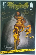 Genius #1 Signed By Marc Bernardin & Adam Freeman - Marc Bernardin, Adam Freeman