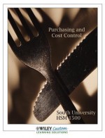 Purchasing and Cost Control Hsm 1500 for South University - Andrew H. Feinstein, John M. Stefanelli