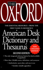 The Oxford Desk Dictionary and Thesaurus - Oxford University Press, Berkley Publishing Group