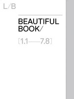 L/B Beautiful Book: 1.1-7.8 - Sabina Lang, Jacqueline Burckhardt, Giovanni Carmine, Philip Ursprung, Diedrich Diederichsen, Gianni Jetzer, Rein Wolfs, Sabina Lang