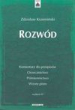 Rozwód : komentarz do przepisów, orzecznictwo, piśmiennictwo, wzory pism - Zdzisław. Krzemiński