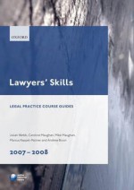 Lawyers' Skills 2007-2008 - Julian Webb