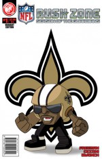 NFL Rush Zone: Season Of The Guardians #1 - New Orleans Saints Cover - Kevin Freeman, M. Goodwin