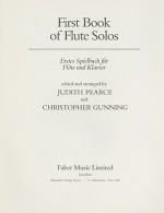 First Book of Flute Solos - Judith Pearce, Christopher Gunning