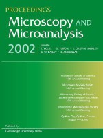 Proceedings: Microscopy and Microanalysis 2002: Volume 8 [With CDROM] - Hans Kruuk, Edgar Volkl, David Piston