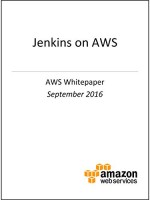 Jenkins on AWS (AWS Whitepaper) - Amazon Web Services, AWS Whitepapers