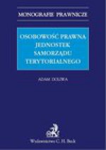 Osobowość prawna jednostek samorządu terytorialnego - Adam Doliwa