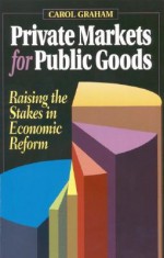 Private Markets for Public Goods: Raising the Stakes in Economic Reform - Carol Graham