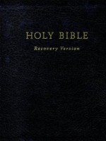 Holy Bible Recovery Version (contains footnotes) - Living Stream Ministry