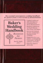 Baker's Wedding Handbook: Resources for Pastors - Paul E. Engle