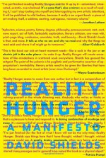 Reality Hunger: A Manifesto - David Shields