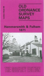 Hammersmith and Fulham 1871: London Sheet 086.1 (Old O.S. Maps of London) - Pamela Taylor