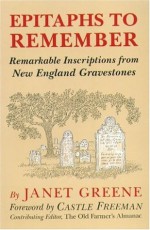 Epitaphs to Remember - Janet Greene