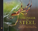 Stronger Than Steel: Spider Silk DNA and the Quest for Better Bulletproof Vests, Sutures, and Parachute Rope - Bridget Heos, Andy Comins