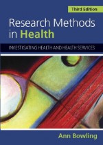 Research Methods In Health - Ann Bowling