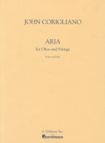 Aria for Oboe and Strings: Score and Parts - Corigliano John, John Corigliano