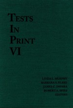 Tests in Print VI - James C. Impara, Linda L. Murphy, Barbara S. Plake