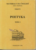 Poetyka. Tom 2 - Irena Łossowska, Alina Nowicka-Jeżowa, Józef Porayski-Pomsta, Danuta Ulicka, Stanisław Siekierski, Andrzej Krzysztof Guzek, Urszula Krzysiak, Stanisław Tomala, Krystyna Waszakowa