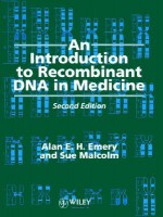 An Introduction to Recombinant DNA in Medicine - Alan E.H. Emery