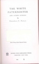 The White Paternoster, And Other Stories - T.F. Powys