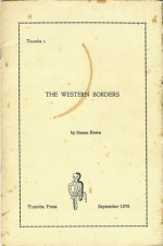 The Western Borders - Susan Howe